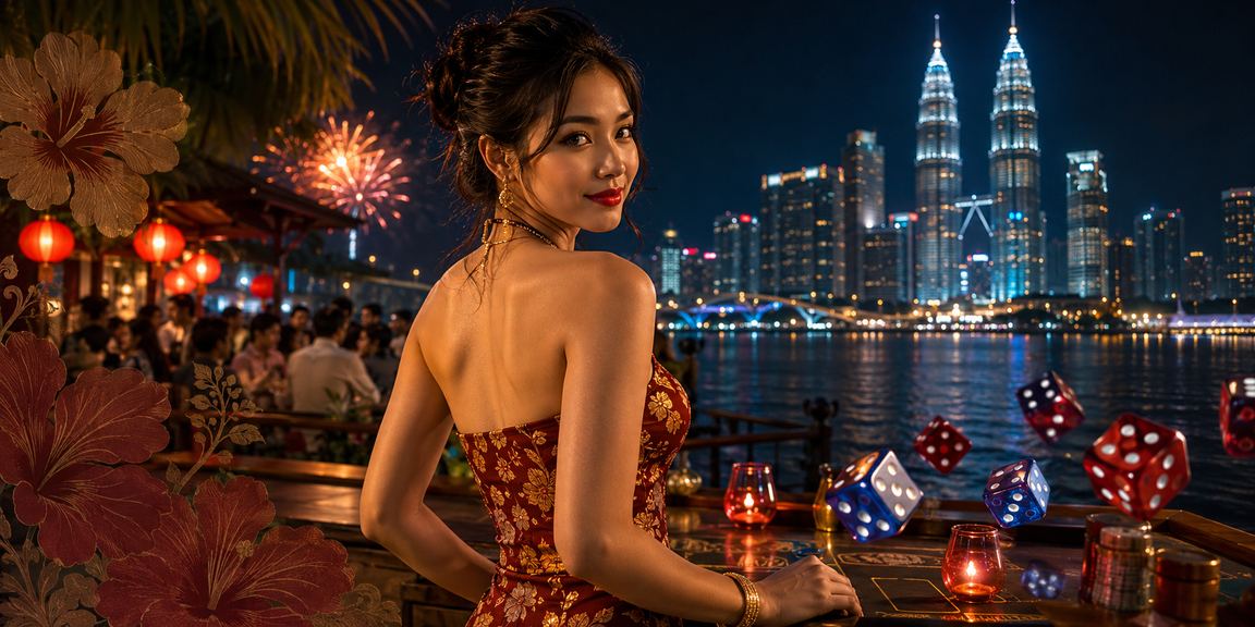 Pengalaman permainan dadu bergaya tempatan Kuala Lumpur dalam platform rm8