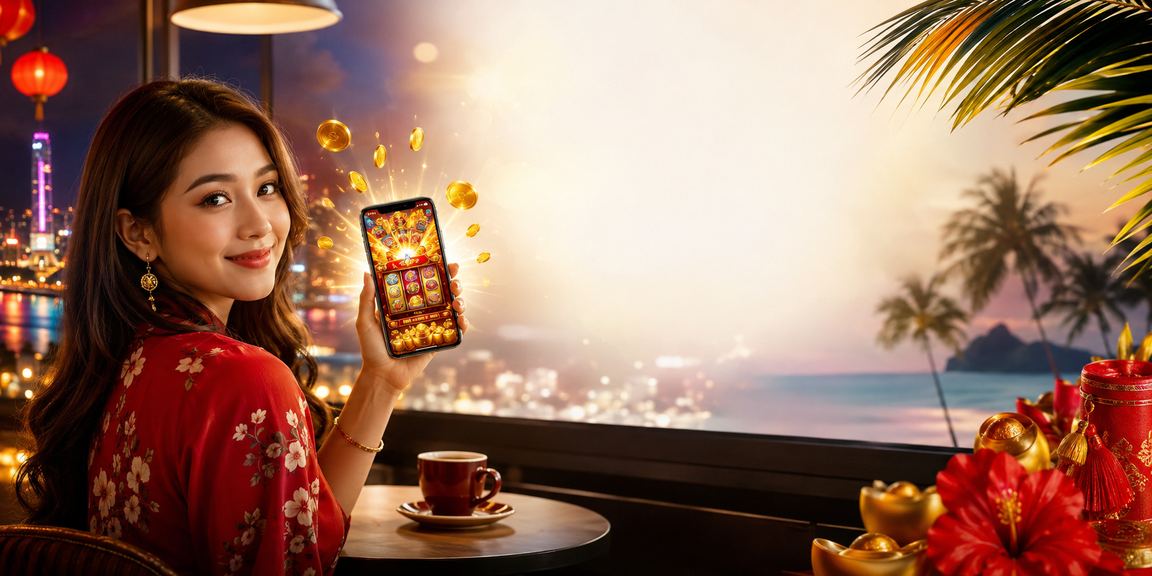 Permainan slot gaya Melayu bergambar motif tempatan dari Seremban Negeri Sembilan